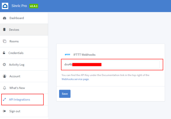 Sinric Pro Google Home IFTTT