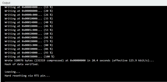 transceiver esp8285 flash