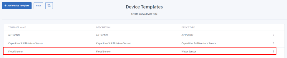 Sinric Pro moisture saved template